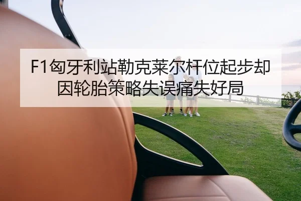 F1匈牙利站勒克莱尔杆位起步却因轮胎策略失误痛失好局